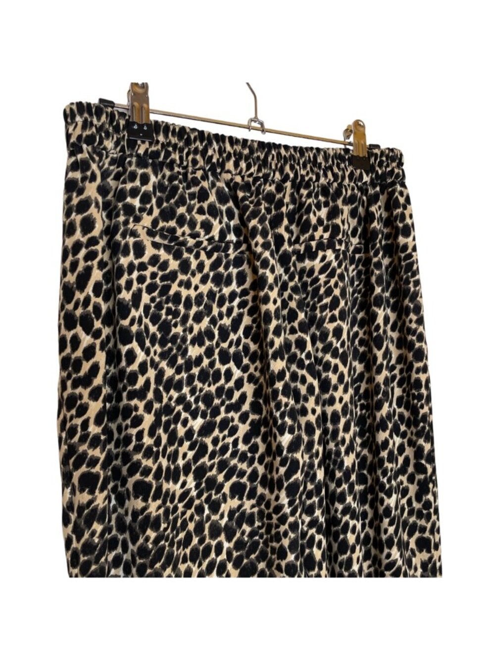 J. Crew Factory Leopard Wide Leg Crop Jamie Pant, 6 - Picture 4 of 10